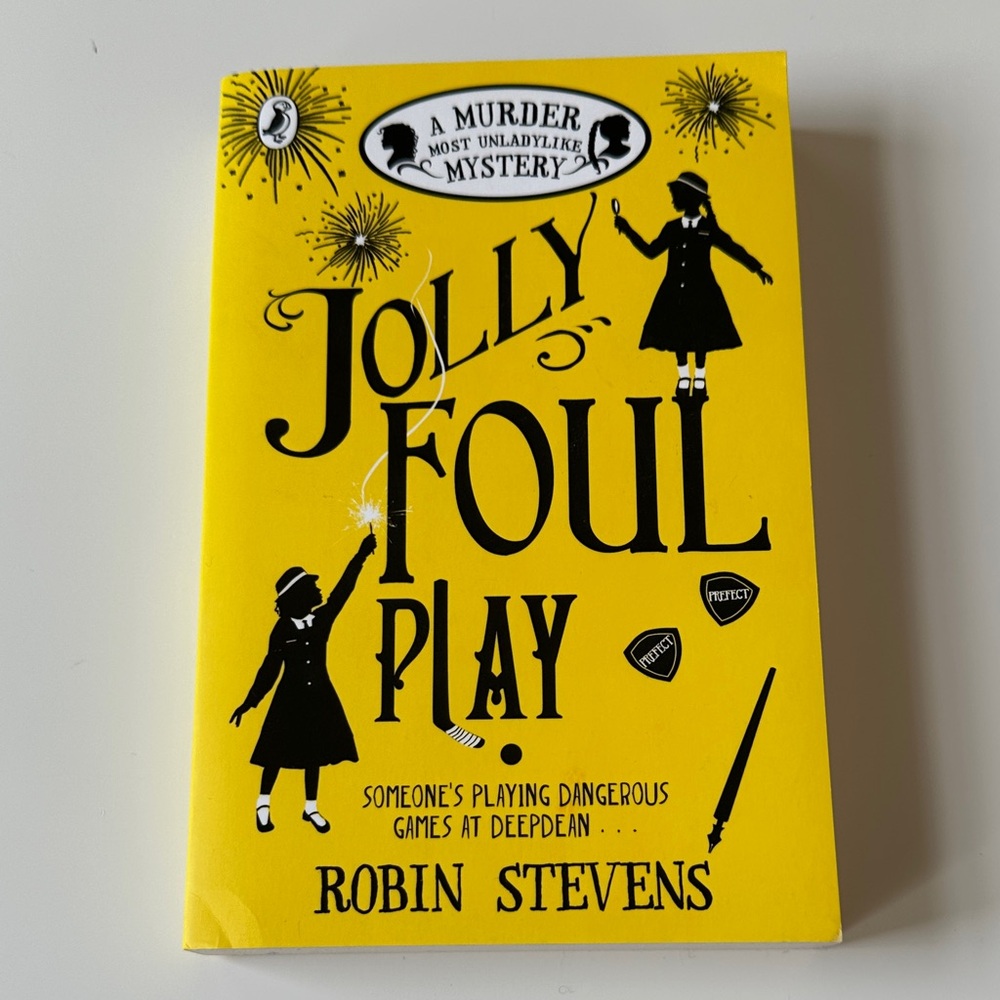 Jolly Foul Play Mystery Book paperback